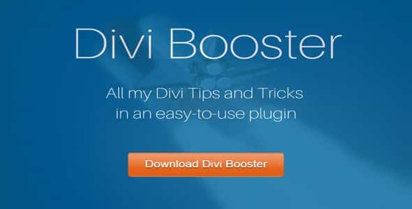 Plugin Divi Booster - WordPress