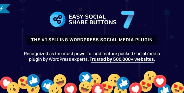 Plugin Easy Social Share Buttons - WordPress