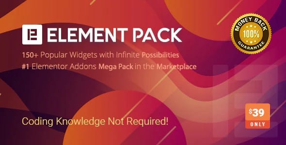 Plugin Element Pack - WordPress
