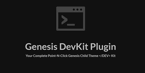 Plugin Genesis DevKit - WordPress