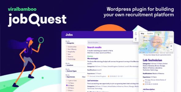 Plugin JobQuest - WordPress