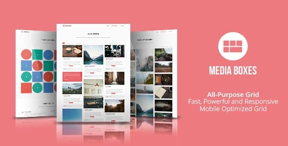 Plugin Media Boxes Portfolio - WordPress