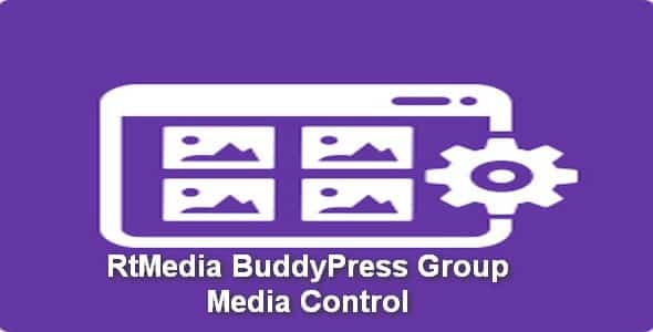 Plugin RtMedia BuddyPress Group Media Control - WordPress