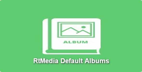Plugin RtMedia Default Albums - WordPress