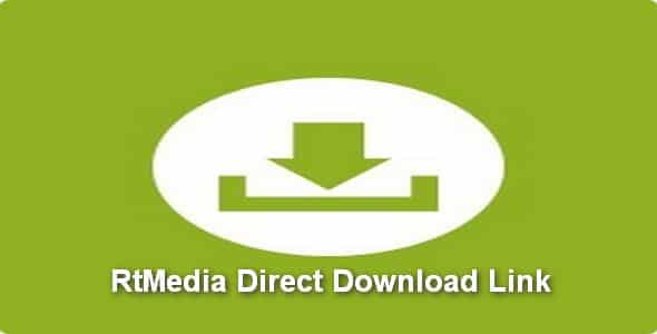 Plugin RtMedia Direct Download Link - WordPress