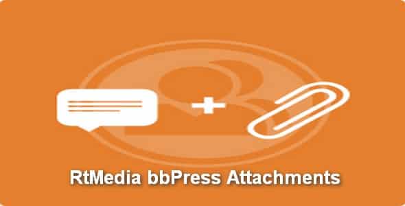 Plugin RtMedia bbPress Attachments - WordPress
