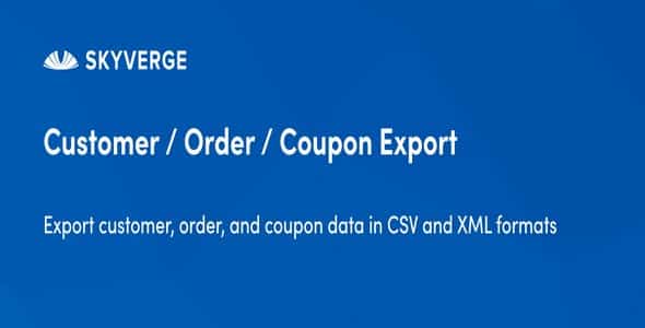 Plugin WooCommerce Customer Order Coupon Export - WordPress
