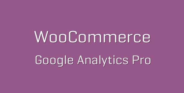 Plugin WooCommerce Google Analytics Pro - WordPress