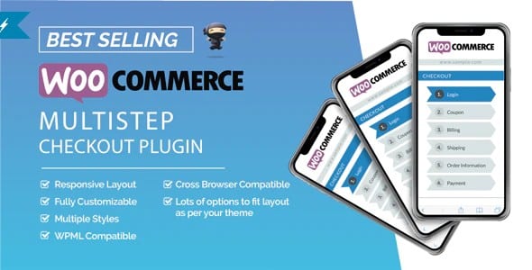 Plugin WooCommerce MultiStep Checkout Wizard - WordPress