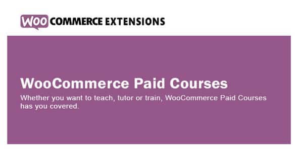 Plugin WooCommerce Paid Courses - WordPress