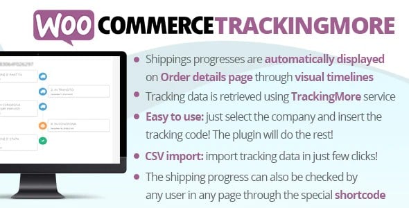 Plugin WooCommerce TrackingMore - WordPress
