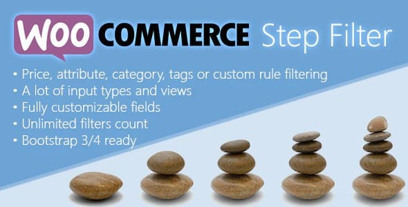 Plugin Woocommerce Step Filter - WordPress