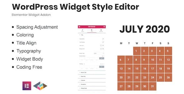 Plugin WordPress Widget Style Editor Elementor Addon