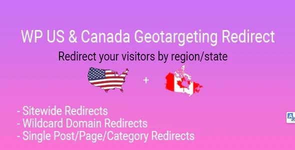Plugin Wp Us Canada State Geotargeting Redirect - WordPress
