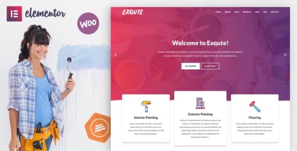 Tema Exqute - Template WordPress