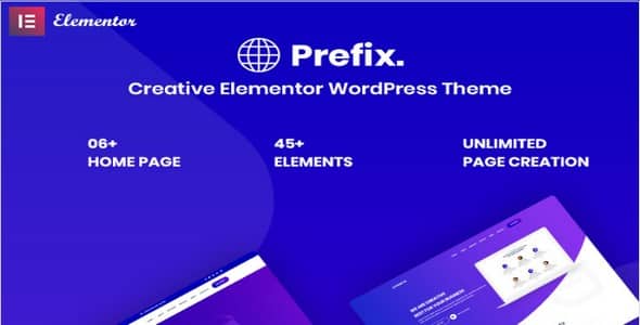 Tema Prefix - Template WordPress