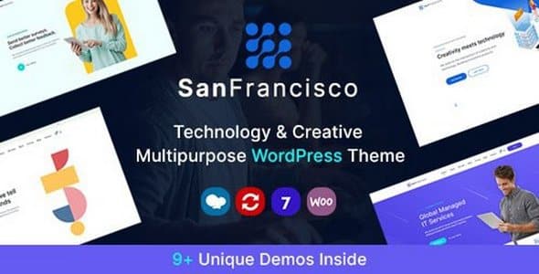 Tema San Francisco Ninzio - Template WordPress