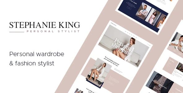 Tema Stephanie King - Template WordPress