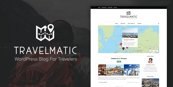 Tema Travelmatic - Template WordPress