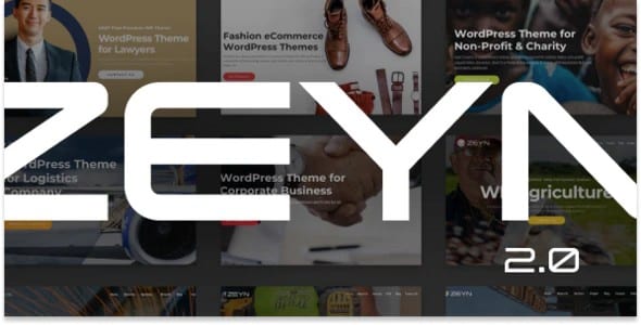 Tema Zeyn - Template WordPress