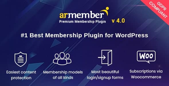 Plugin Armember - WordPress