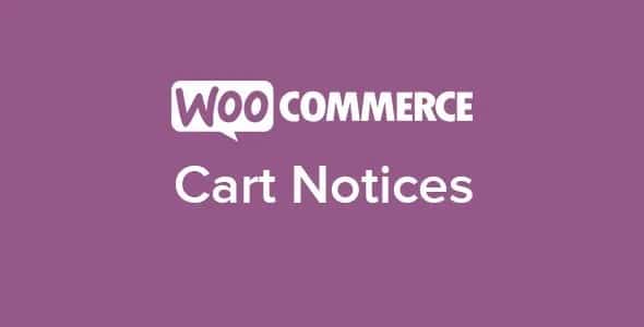 Plugin Cart Notices - WordPress