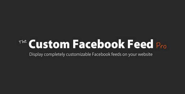 Plugin Custom Facebook Feed Pro - WordPress