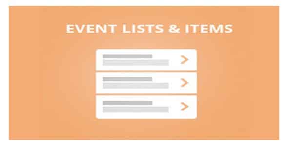 Plugin EventOn Event Lists Items - WordPress