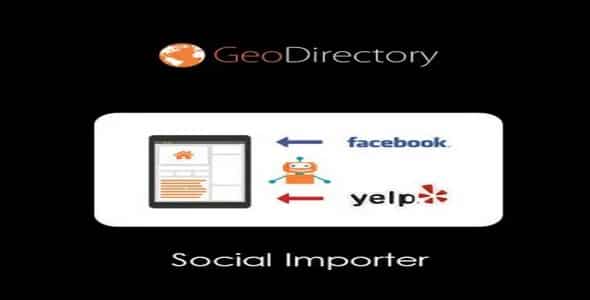 Plugin GeoDirectory Social Importer - WordPress