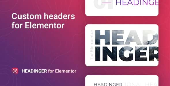 Plugin Headinger for Elementor - WordPress