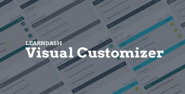 Plugin LearnDash Visual Customizer - WordPress