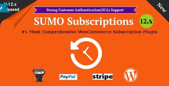 Plugin Sumo Subscriptions - WordPress