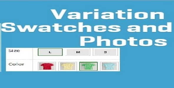 Plugin Variation Swatches and Photos - WordPress