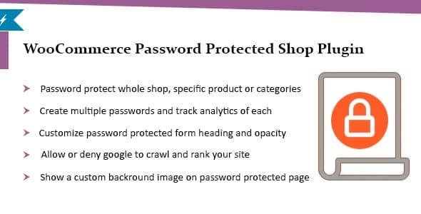 Plugin WooCommerce Password Protected Categories Shop Plugin - WordPress