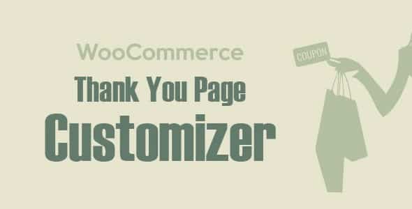 Plugin WooCommerce Thank You Page Customizer - WordPress