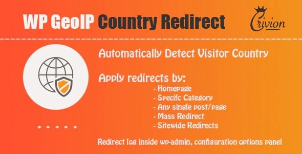 Plugin Wp GeoIp Country Redirect - WordPress