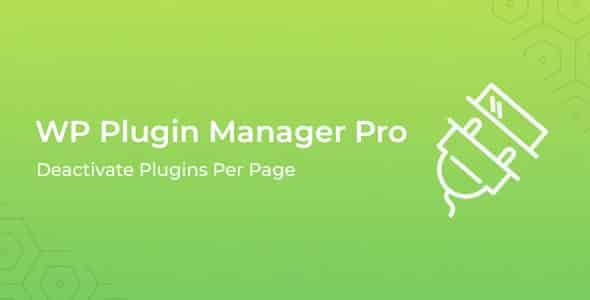 Plugin Wp Plugin Manager Pro - WordPress