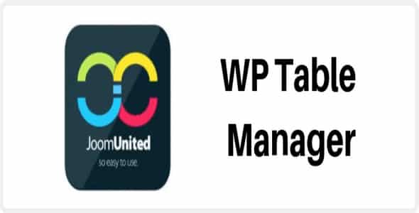 Plugin Wp Table Manager - WordPress