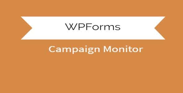 Plugin WpForms Campaign Monitor Addon - WordPress