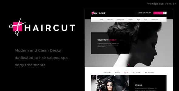 Tema HairCut - Template WordPress