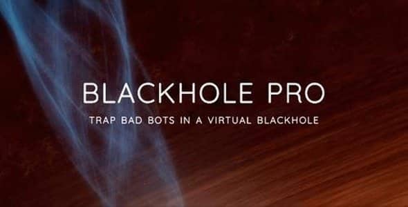 Plugin Blackhole Pro - WordPress