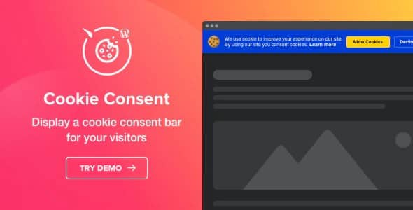 Plugin Cookie Consent - WordPress