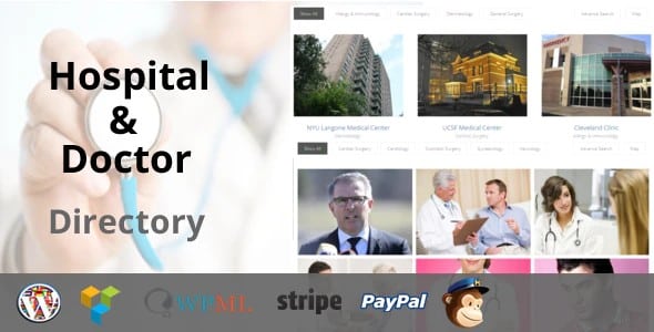 Plugin Hospital Doctor Directory - WordPress