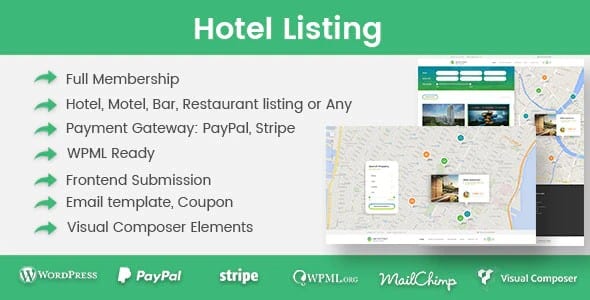 Plugin Hotel Listing - WordPress