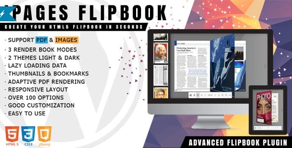 Plugin Ipages Flipbook - WordPress