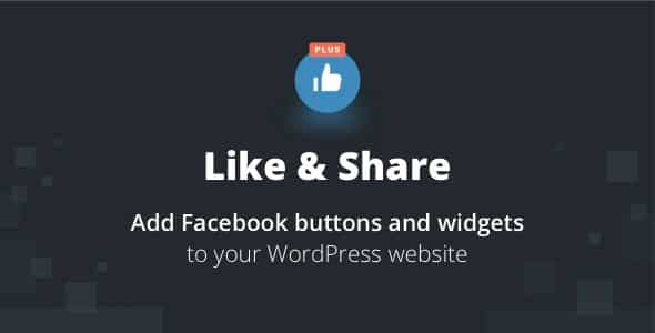 Plugin Like Share Plus - WordPress