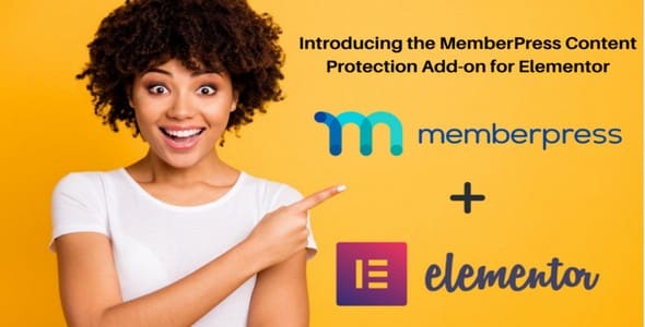 Plugin MemberPress Elementor Content Protection - WordPress