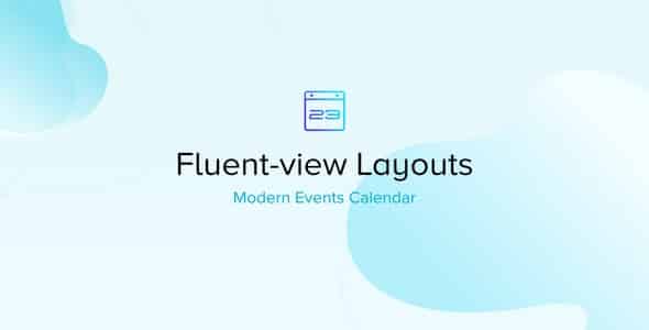 Plugin Modern Events Calendar Fluent View Layouts - WordPress