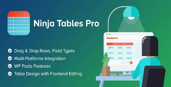 Plugin Ninja Tables Pro - WordPress