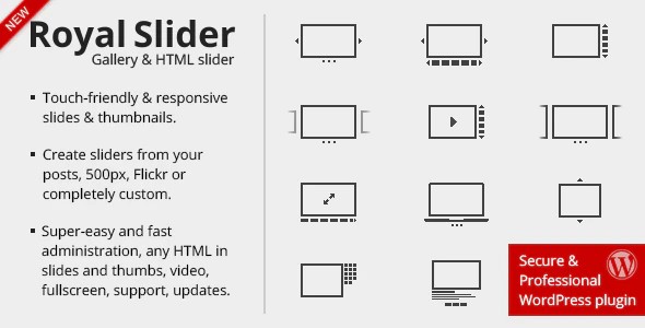 Plugin RoyalSlider - WordPress